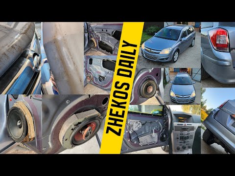 Видео: Ремонт автомобіля підписника після горе майстрів. Полірування, шумоізоляція, тюнінг, Opel Astra H