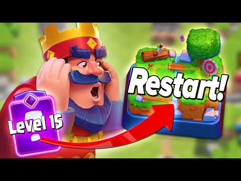 Видео: Максимально прокачанный Геммер возвращается на арену 1 в Clash Royale