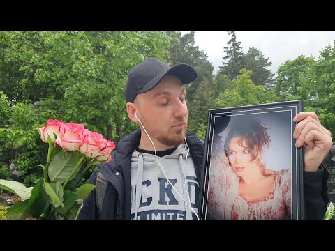 Видео: шикарная Любовь Полищук  / на могиле в день памяти актрисы 🙏 21.05.2023  Троекуровское кладбище