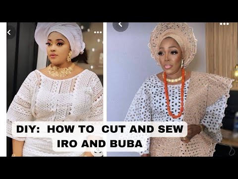 Видео: Как кроить и шить Иро и Бубу (блузку и халат)