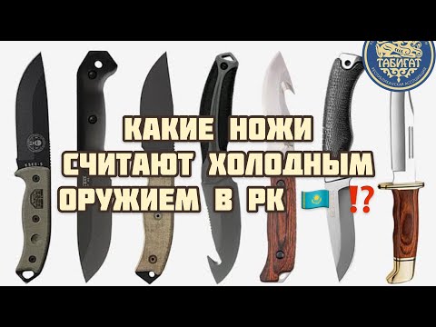 Видео: Все о ножах и холодном оружии в Казахстане!!!