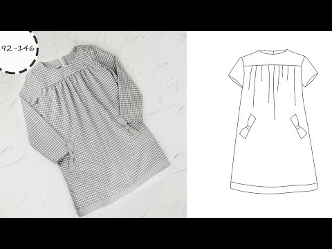 Видео: как сшить детское платье как втачать потайную молнию накладная листочка