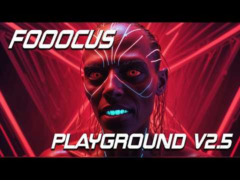 Видео: Fooocus новая особенность -  Playground 2.5