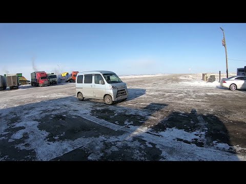 Видео: Daihatsu Hijet. Дорога Владивосток-Новосибирск. День третий.