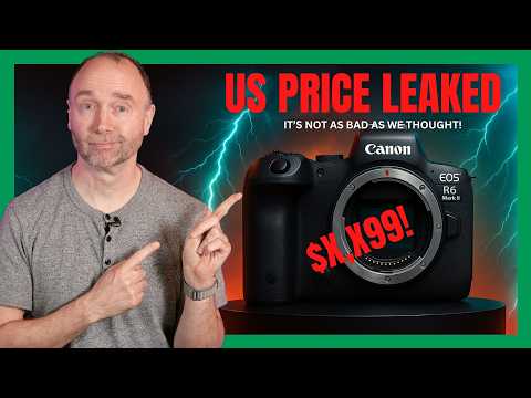 Видео: Canon R6 III: утечка цены в США
