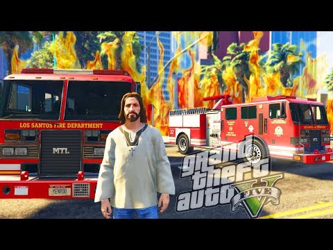 Видео: КАКВО СТАВА, КОГАТО ПРИСТИГНАТ ПОЖАРНИКАРИТЕ В GTA 5? #39