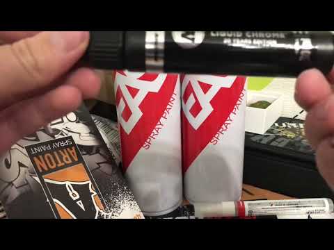 Видео: Распаковка посылки с Graffitimarketa.