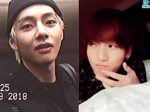 Видео: Taekook/Vkook| Скандальный лайв Чонгука, где Тэхён случайно попал в кадр/Перезалив (eng.sub)