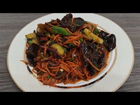 Видео: Муэр козу карынынан жазагал салат. Салат из грибов Муэр.