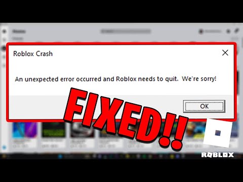 Видео: Что делать если не запускается роблокс | Roblox Crash