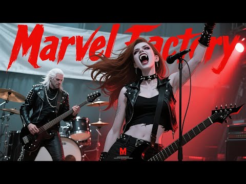 Видео: Marvel Factory - Судьба вампира (Динамичная версия, русский рок, метал, женский вокал, с субтитрами)