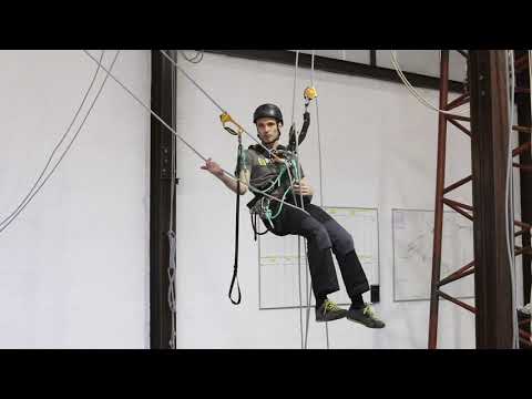 Видео: Широкий канатный переход, Уровень 1