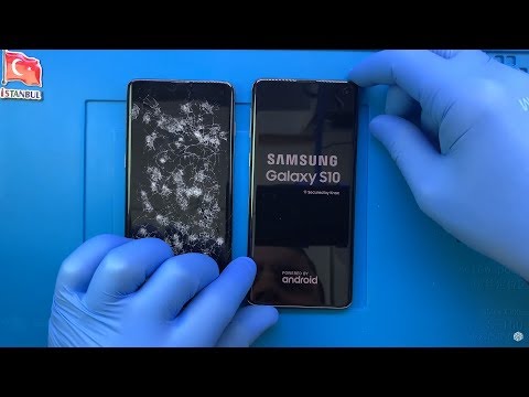 Видео: Замена экрана Samsung Galaxy S10