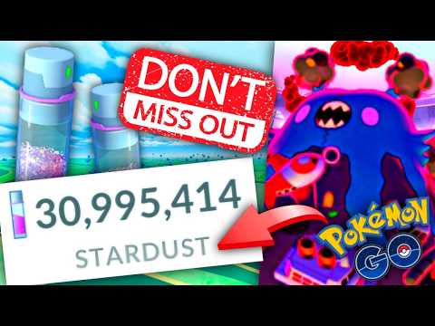 Видео: *НЕ ПРОПУСТИТЕ ЭТО СОБЫТИЕ GIGANTAMAX STARDUST* Блестящий гигантамакс-Гарбодор в Pokemon GO