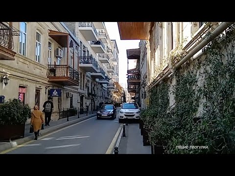 Видео: Баку. ул. Крупской - Толстого / школа 16 (52)