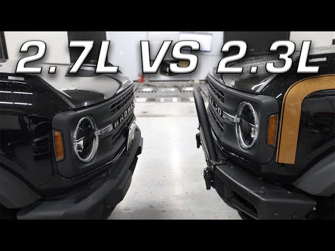 Видео: Тестирование Ford Bronco 2.3L и 2.7L на динамометре | Какой двигатель мощнее?