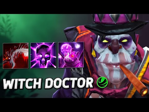 Видео: Новая Мета! Башер На WITCH DOCTOR / World of Dota