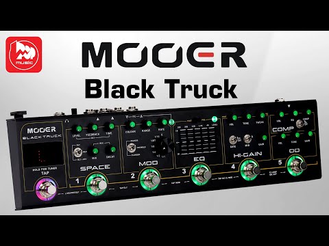 Видео: Mooer Black Truck Мультиэффект и мини-педалборд с самыми нужными педалями