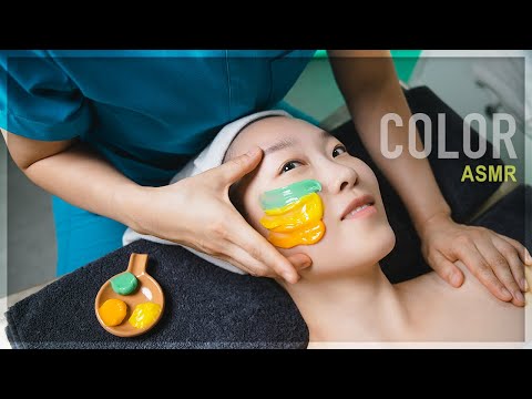 Видео: ASMR 😪 Лечебный массаж с Color jam 💚🧡💛 Расслабление от кожи головы до шеи!