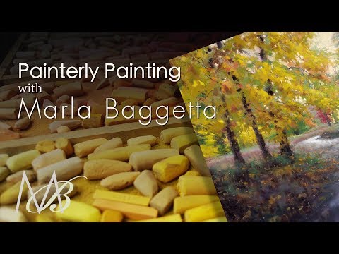 Видео: Пастельная живопись — две идеи для более живописной пастели