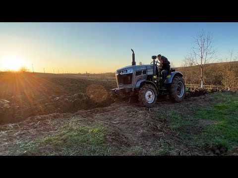 Видео: Перша оранка трактором Скаут XT-244‼️плужок сипить як треба👍