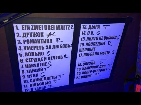 Видео: The MATRIXX - Концерт в Москве 19 января  2019, «16 тонн»