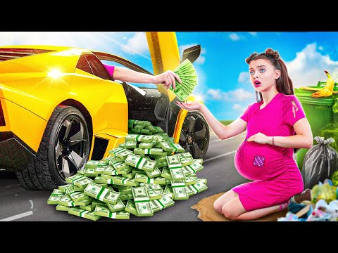 Видео: Бедная Беременная Попала в Семью Миллионеров! Я Влюбился в Бедную Беременную!