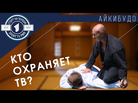 Видео: Телевидение под защитой. В охране - чёрный пояс по айкибудо