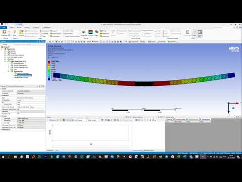 Видео: ЛР Х Статический изгиб балки (Часть 2) - дополнительные настройки
