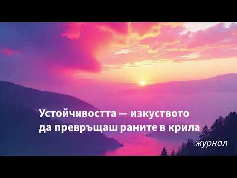 Видео: Устойчивостта — изкуството да превръщаш раните в крила
