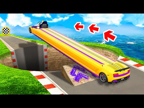 Видео: СМОЖЕТ ЛИ ЛАМБА ПРОЕХАТЬ ЧЕРЕЗ ОГРОМНУЮ ЯМУ В ГТА 5 ? - ЭКСПЕРИМЕНТ В GTA 5