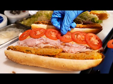 Видео: Американская еда - Лучшие бутерброды в Филадельфия!