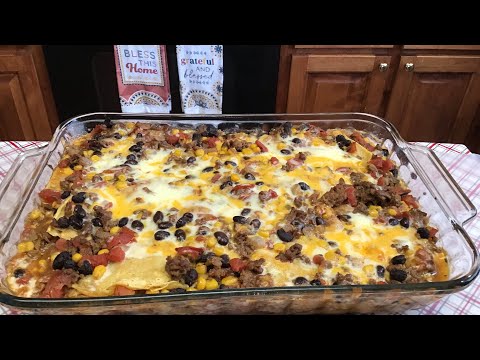 Видео: Запеканка из тако от бабушки Роуз. Без глютена и сахара.