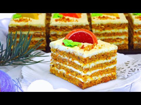 Видео: Торт "СЕВИЛЬЯ" 🍊 ПОТРЯСАЮЩЕ ВКУСНЫЙ ТОРТ ПИРОЖНОЕ | Кулинарим с Таней