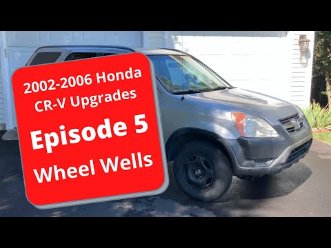 Видео: Модернизация Honda CR-V 2002-2006 гг. — Эпизод 5 — Арки колёс (4K)