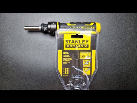 Видео: Огляд на викрутку Speed Drive Stanley FMHT62692-0 з храповим механізмом