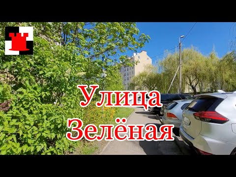 Видео: Зелёная улица Калининграда - тихий уголок или оживленный район?