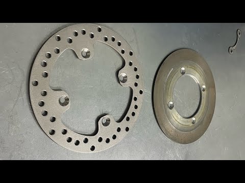 Видео: Перфорированные тормозные диски STELS GUEPARD✅