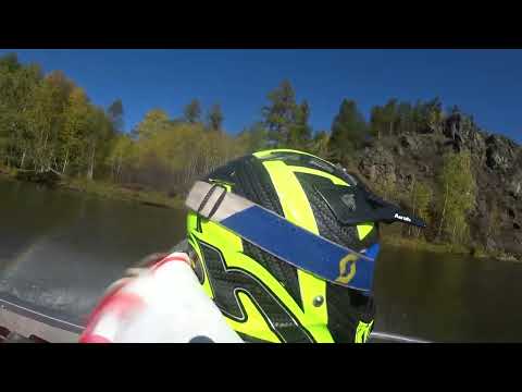 Видео: река Белый Июс Осенняя покатушка. Джет багги