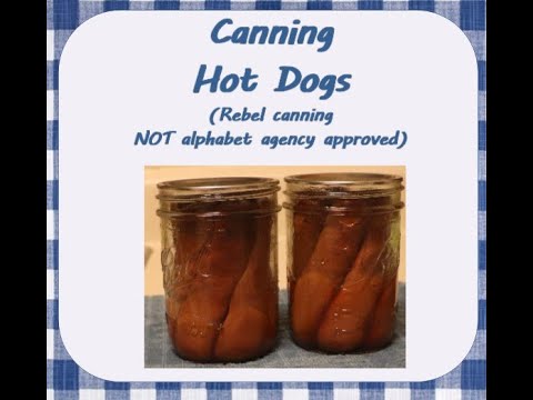 Видео: Консервирование хот-догов