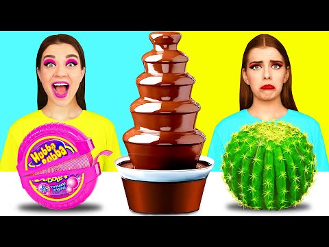 Видео: Шоколадный Фонтан Челлендж | Смешные Челленджи c Craft4Fun Challenge