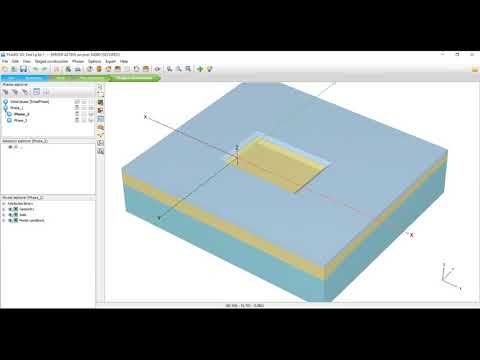 Видео: Совместная работа ЛИРА 10 и Plaxis 3D