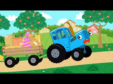 Видео: СИНИЙ ТРАКТОР ВЕЗЕТ ХОРОШЕЕ НАСТРОЕНИЕ nv23