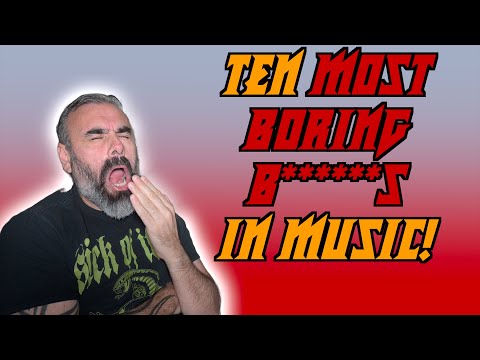Видео: ДЕСЯТЬ самых СКУЧНЫХ ублюдков в музыке!