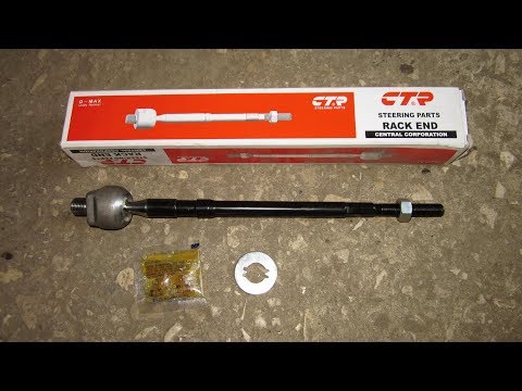 Видео: Замена рулевой тяги MITSUBISHI LANCER/Replace a tie rod