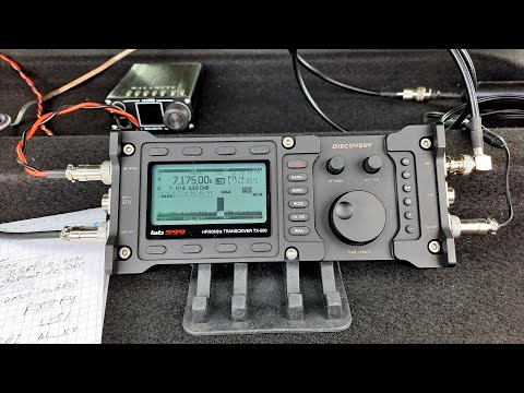 Видео: Discovery TX-500 и ленивая G5RV из полей