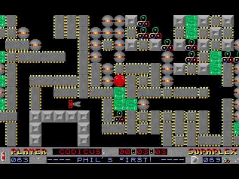 Видео: Supaplex  - Phil's first - Level 63 Прохождение игры Supaplex (original)