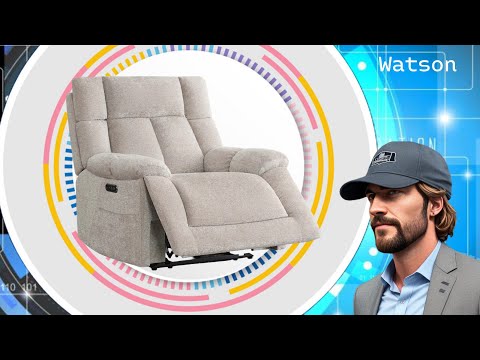 Видео: Кресло-реклайнер CHITA Sonia с Bluetooth-динамиками, поясничной поддержкой с электроприводом и за...