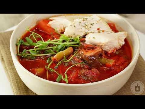 Видео: Ніжність, користь, лісовий аромат. КУРЯЧИЙ БОРЩ ЗІ СТРУЧКОВОЮ КВАСОЛЕЮ ТА ГРИБАМИ