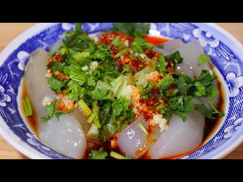 Видео: Используйте 6 картофелин, чтобы сделать картофельное желе, которое лучше, чем Liangpi.